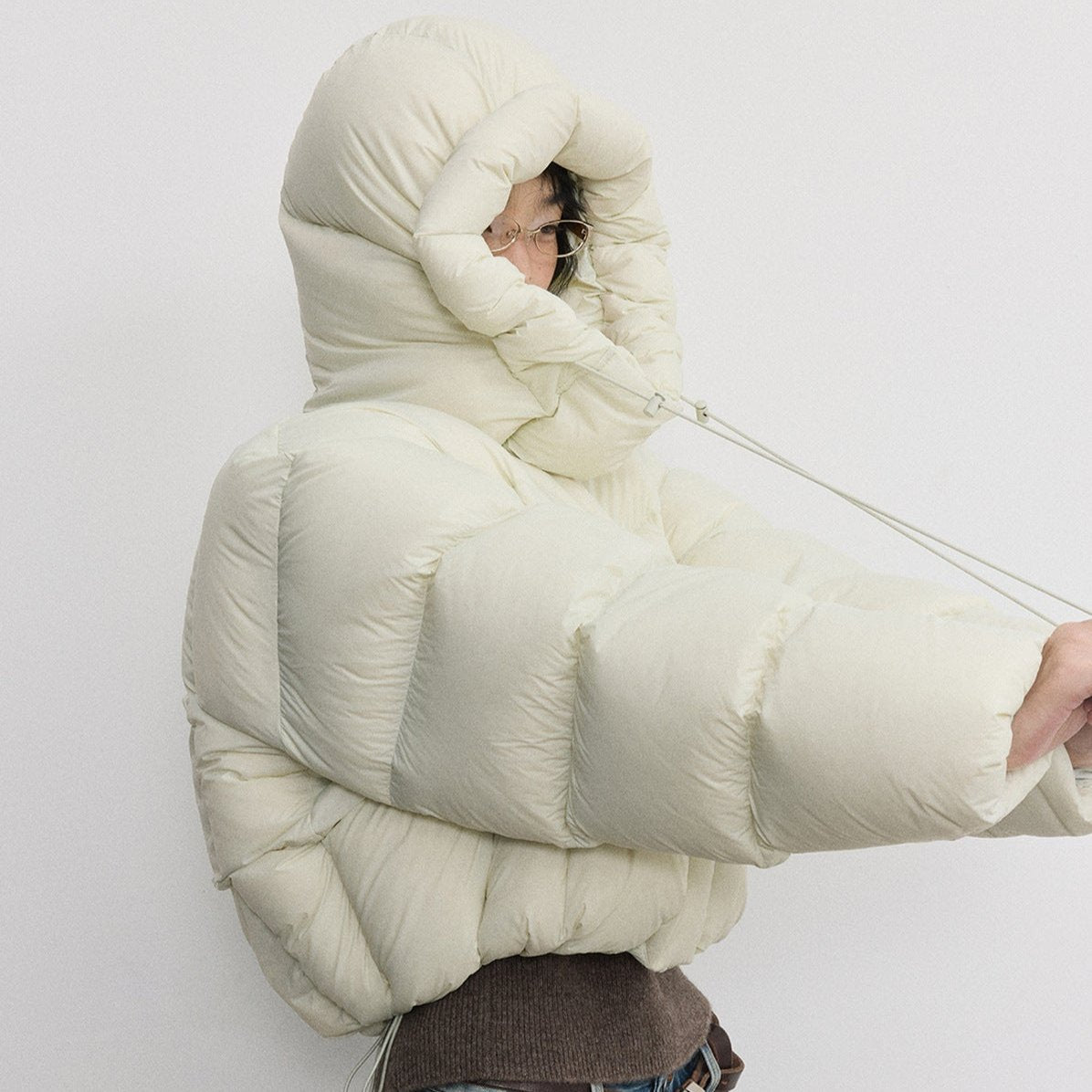 cropped down jacket
