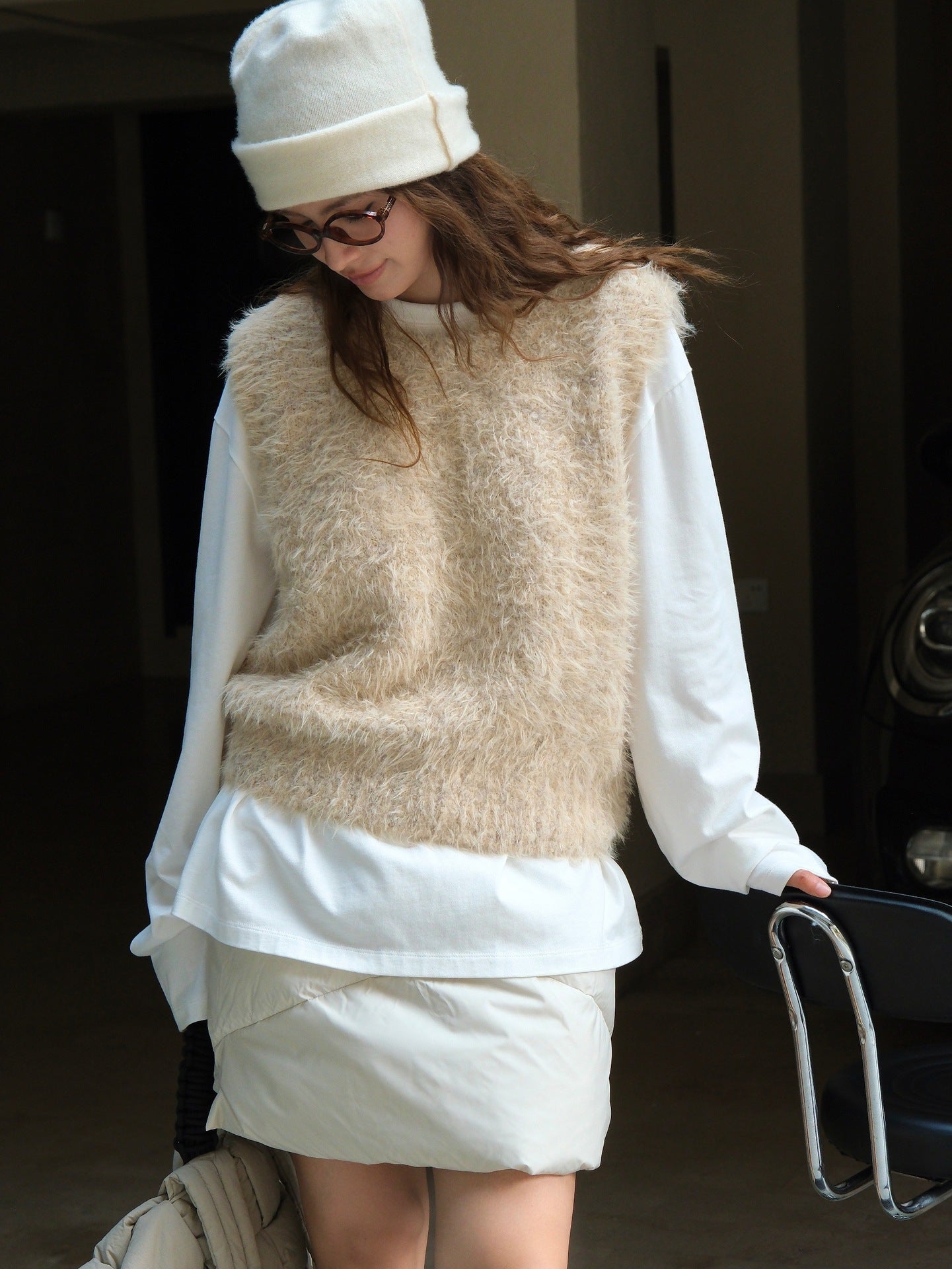 Fur vest