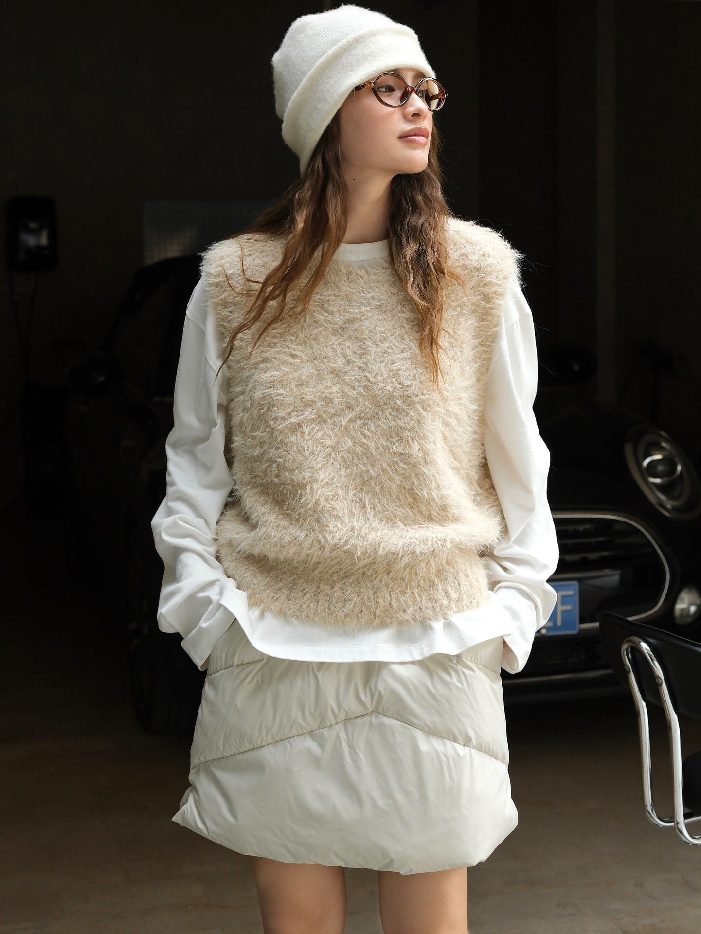 Fur vest