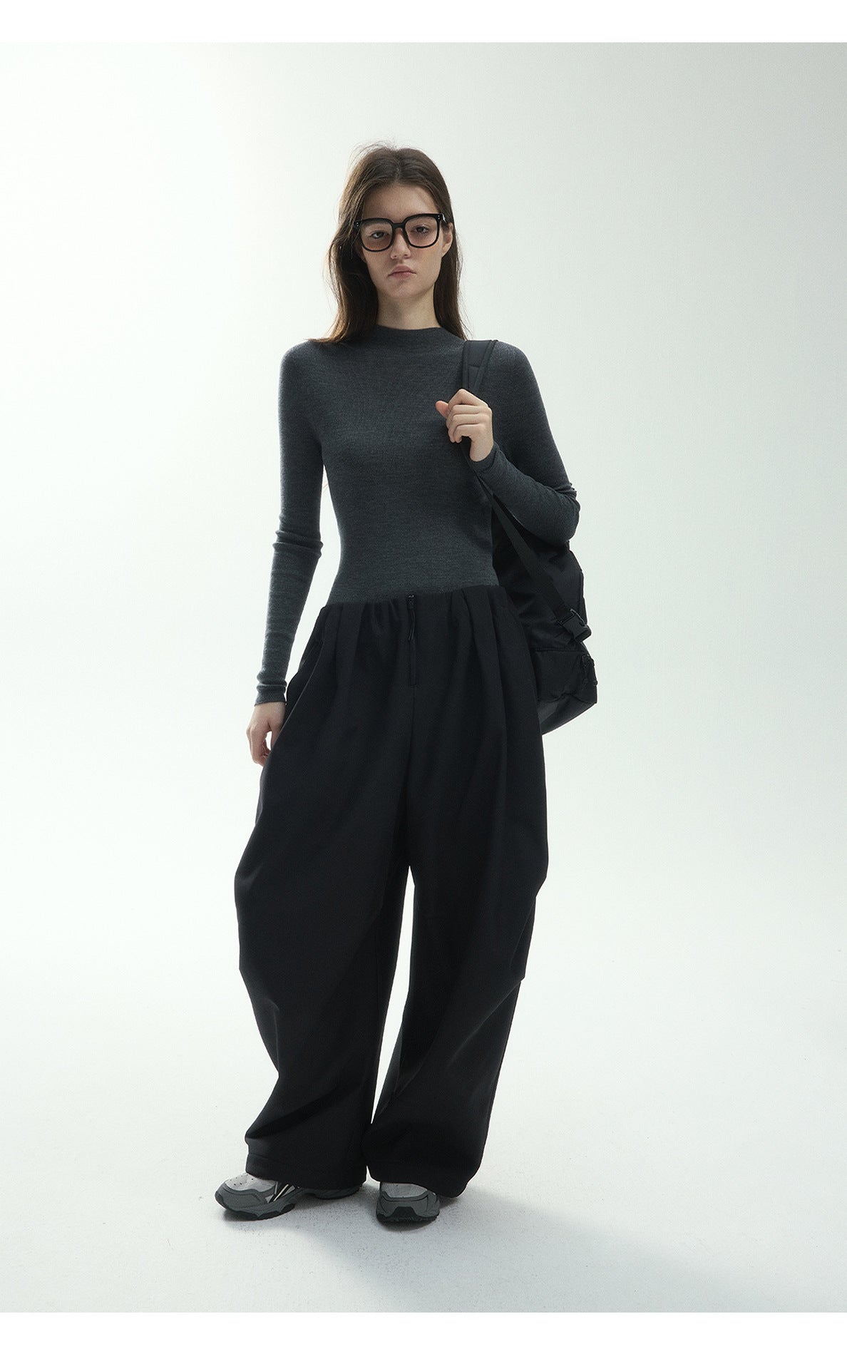 Super wide tech trousers