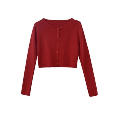 Cropped cardigan