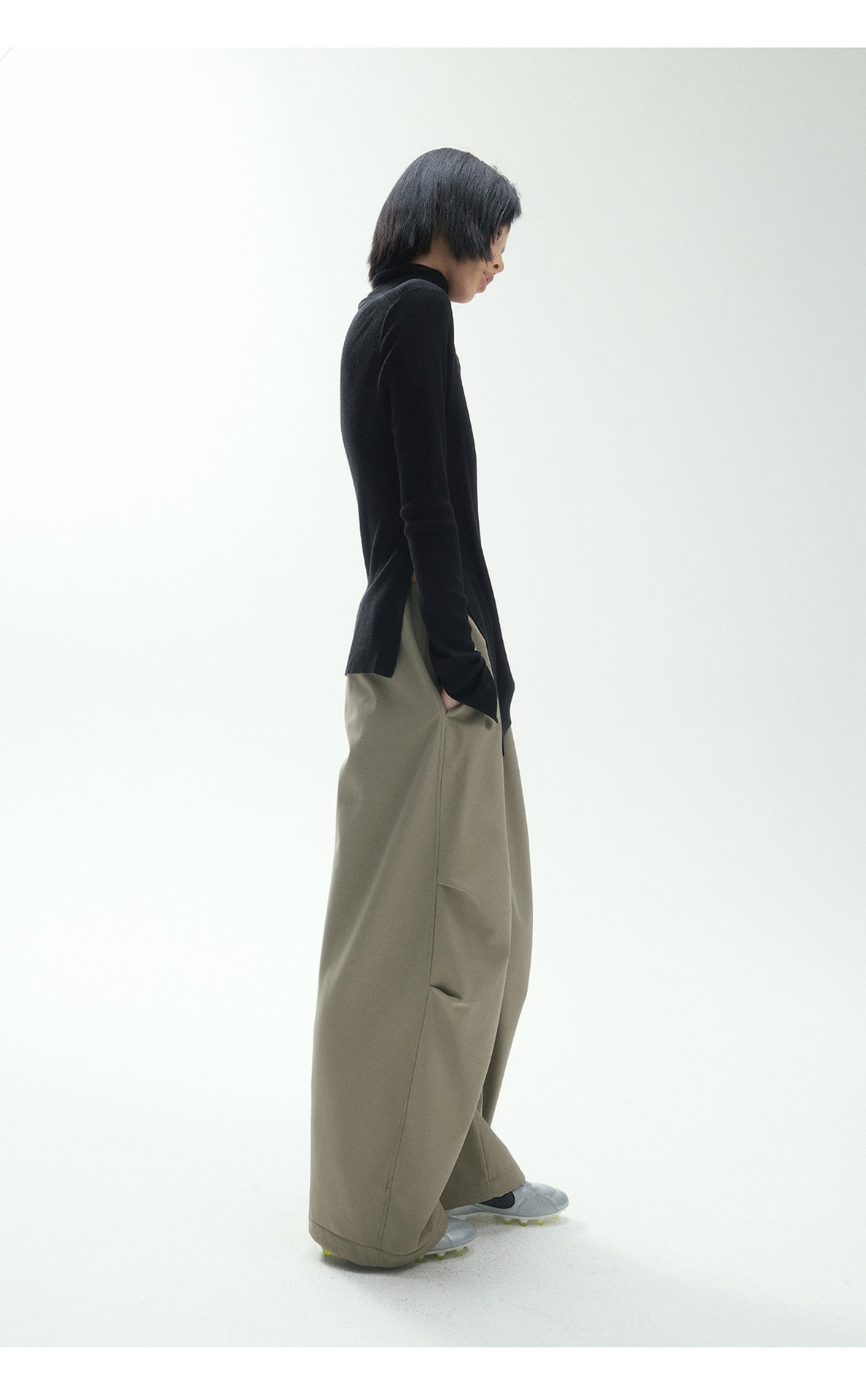 Super wide tech trousers