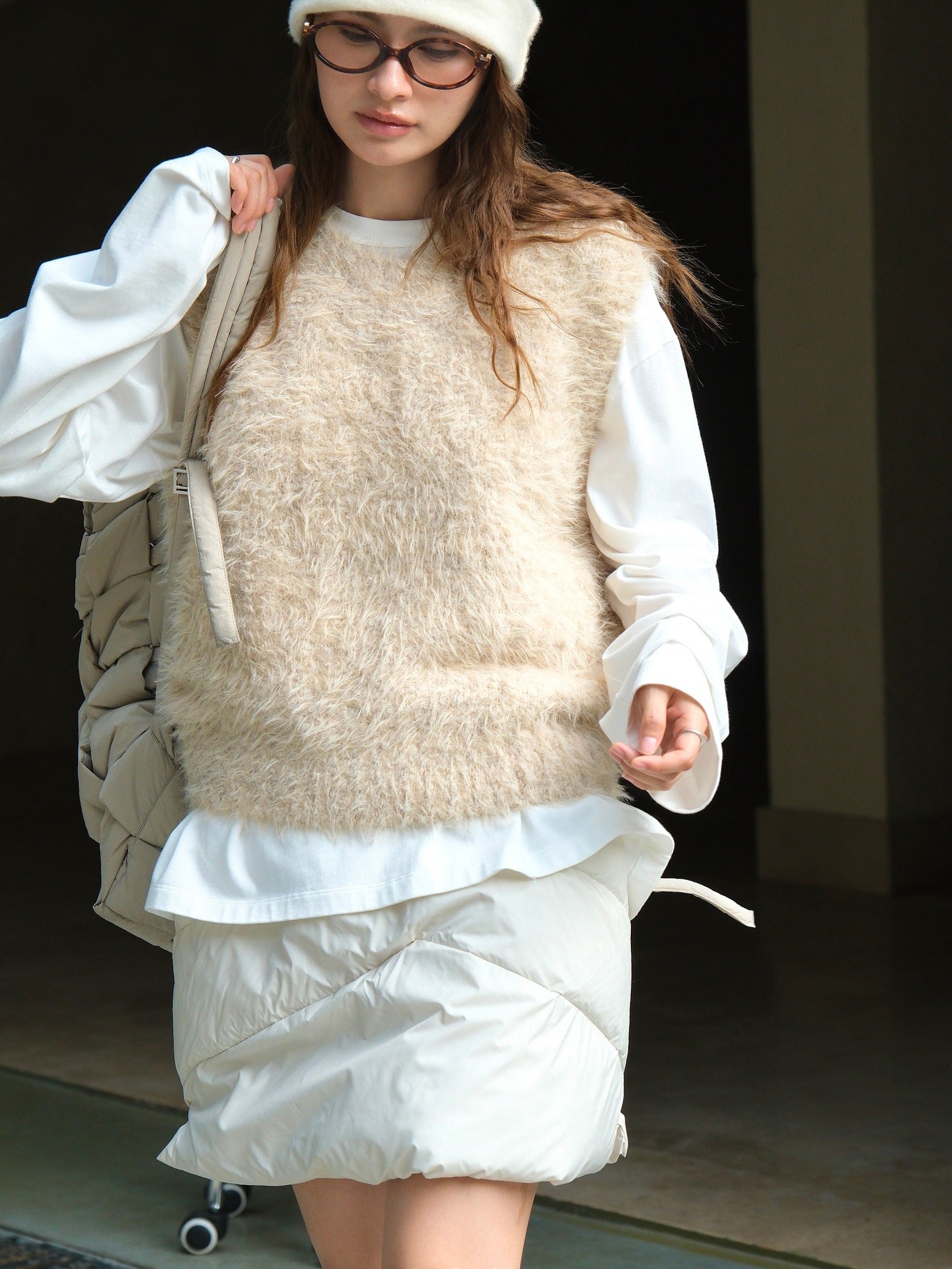 Fur vest