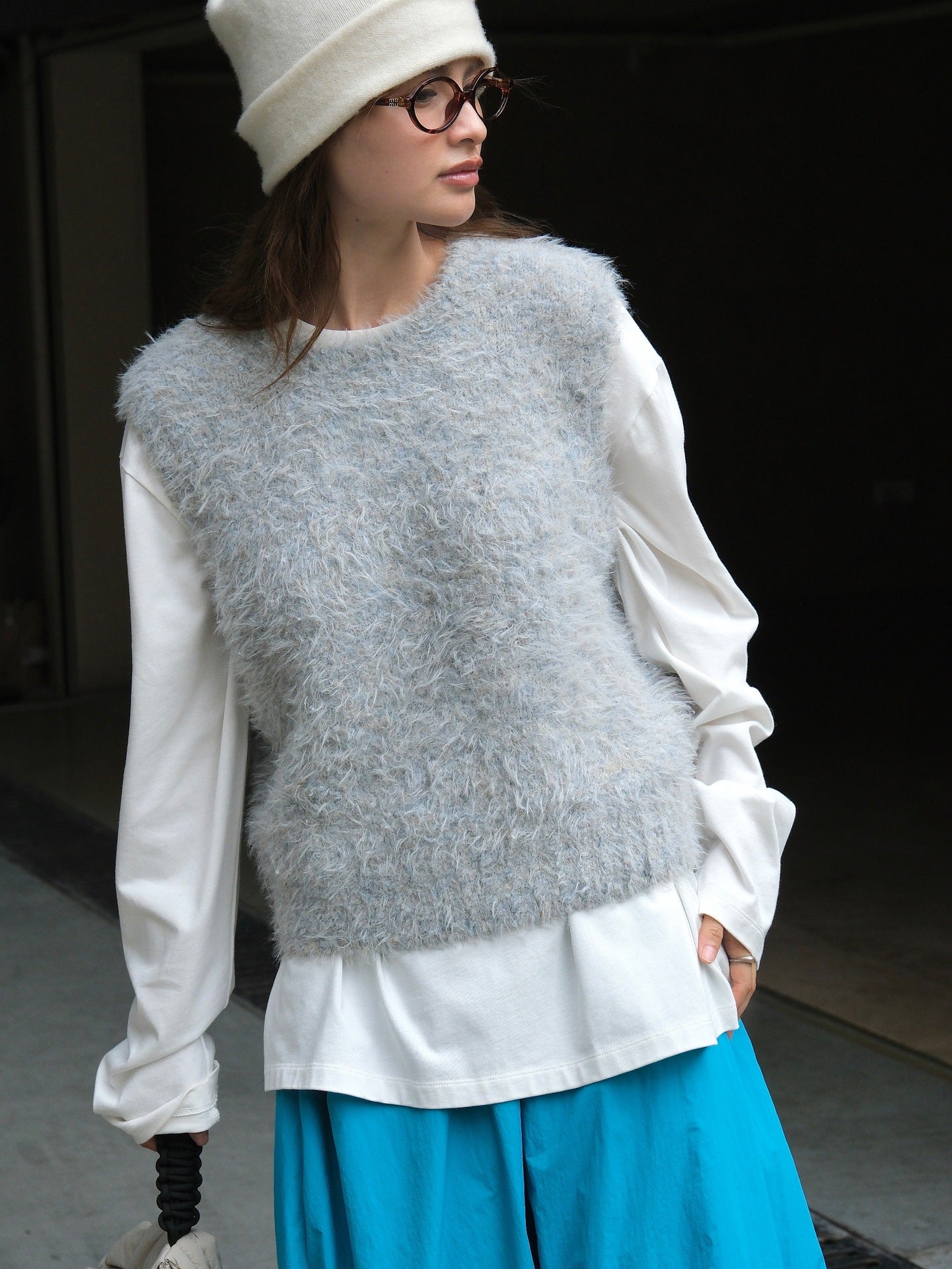 Fur vest