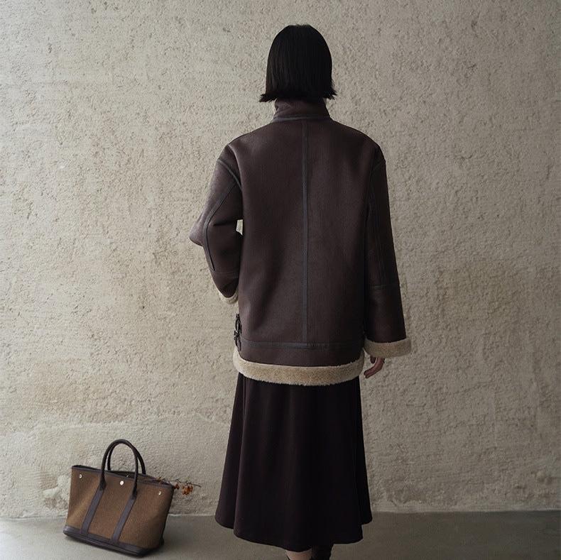 Vegan leather jacket