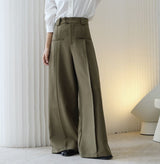 Wide A-line trousers