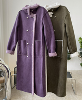 Vegan mouton coat