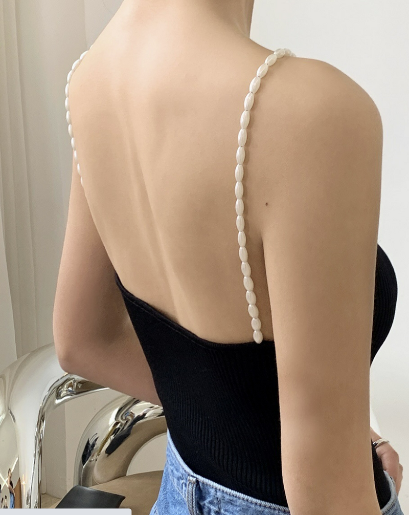 Pearl chain camisole