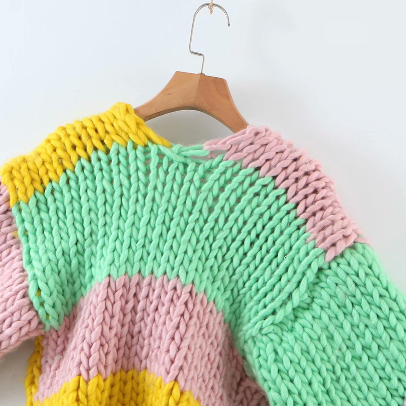 Chunky Yarn cardigan