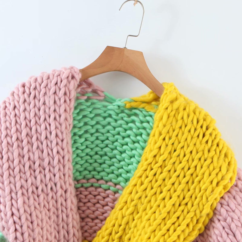 Chunky Yarn cardigan