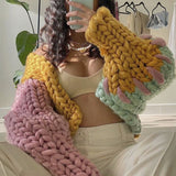 Chunky Yarn cardigan