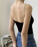 Pearl chain camisole