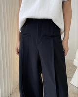 Wide A-line trousers