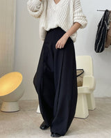 Wide A-line trousers