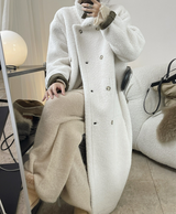 Vegan mouton coat