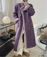 Vegan mouton coat