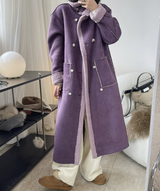 Vegan mouton coat