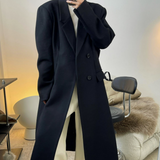 Notched Collar Wool blended Coat