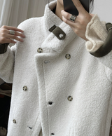 Vegan mouton coat