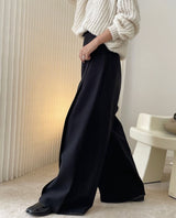 Wide A-line trousers