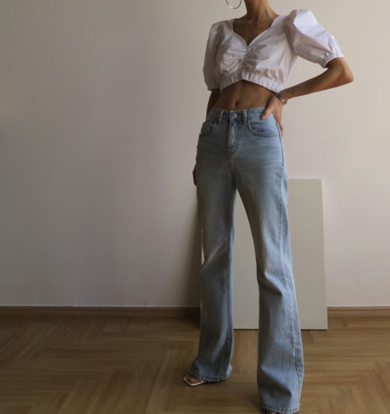 Puff sleeve blouse