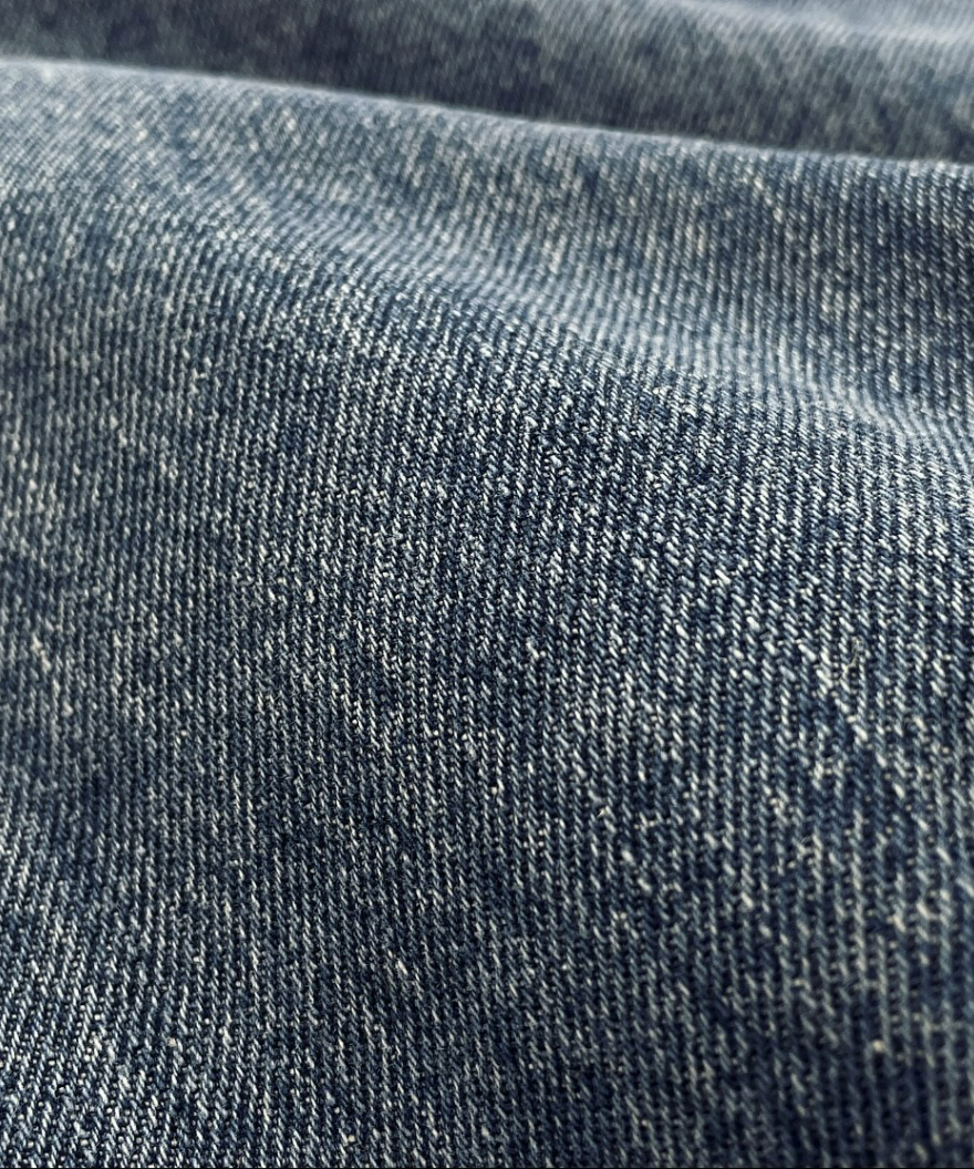 Slit denim