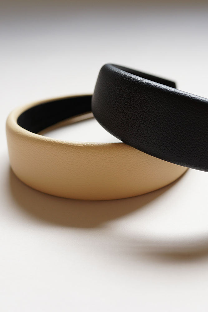 Wide headband