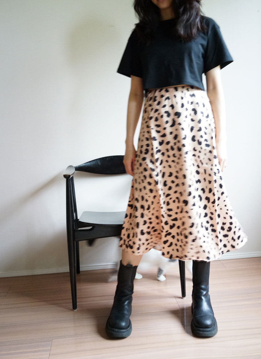 Simple cropped T-shirt