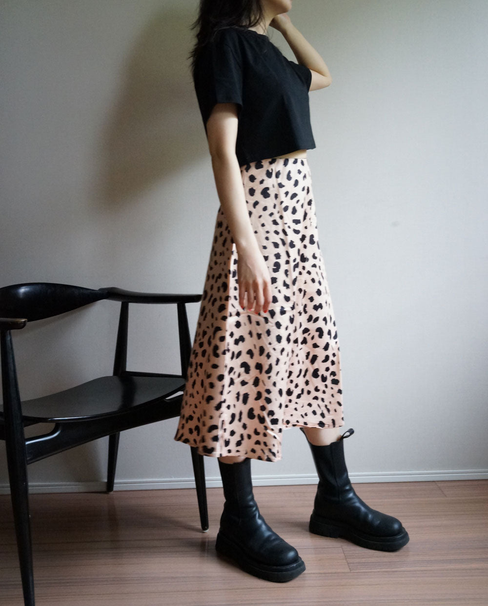Simple cropped T-shirt