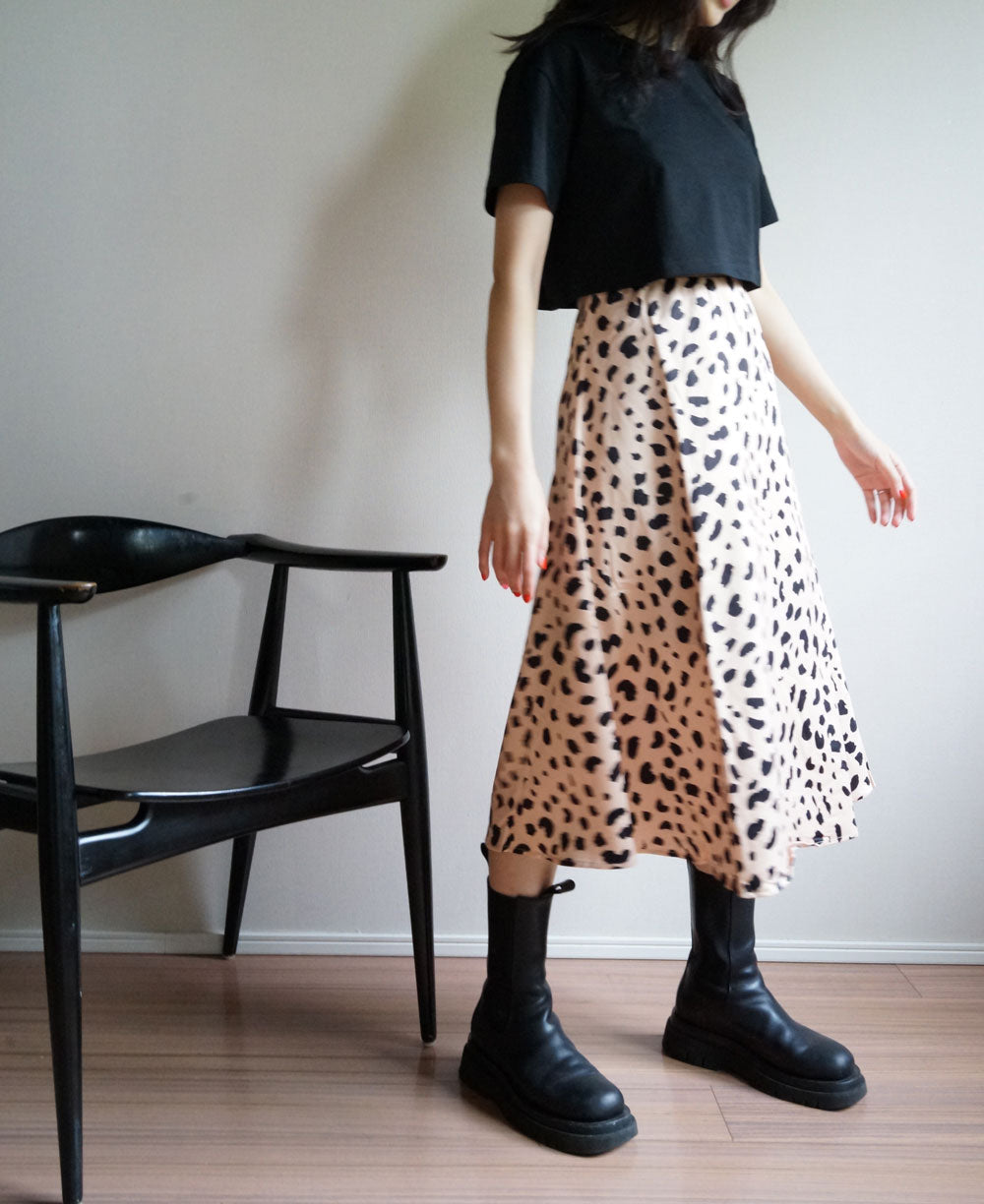 Simple cropped T-shirt
