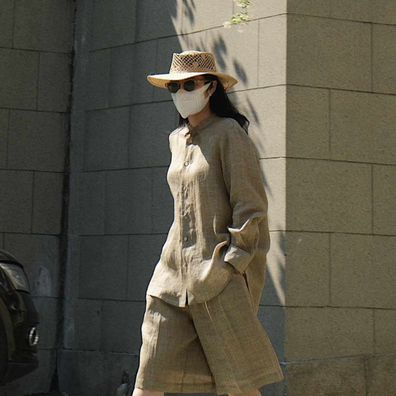 Linen three pieces