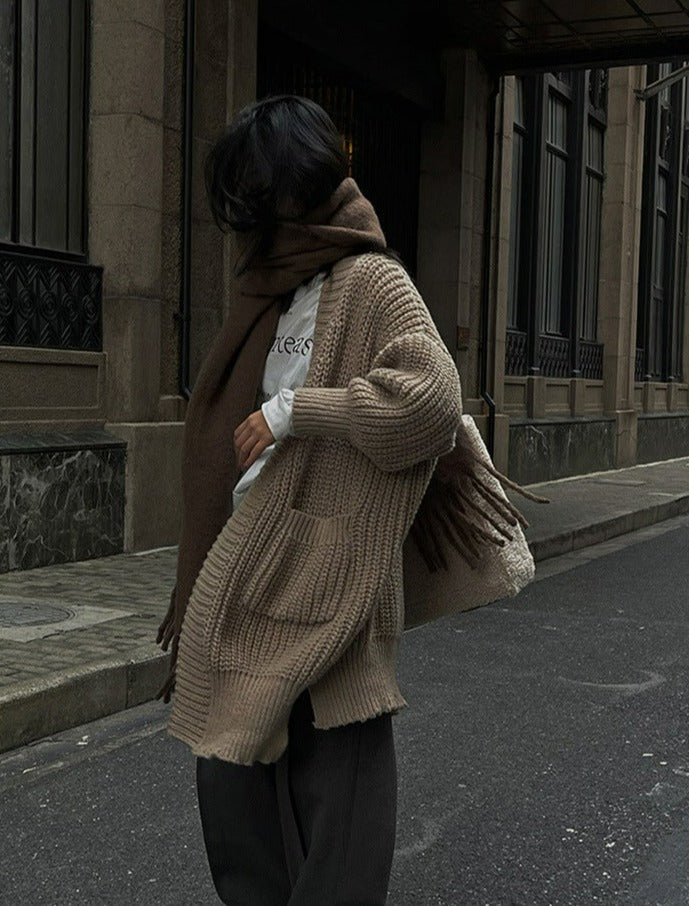 Simple big scarf