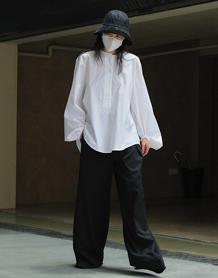 Lantern sleeve shirts