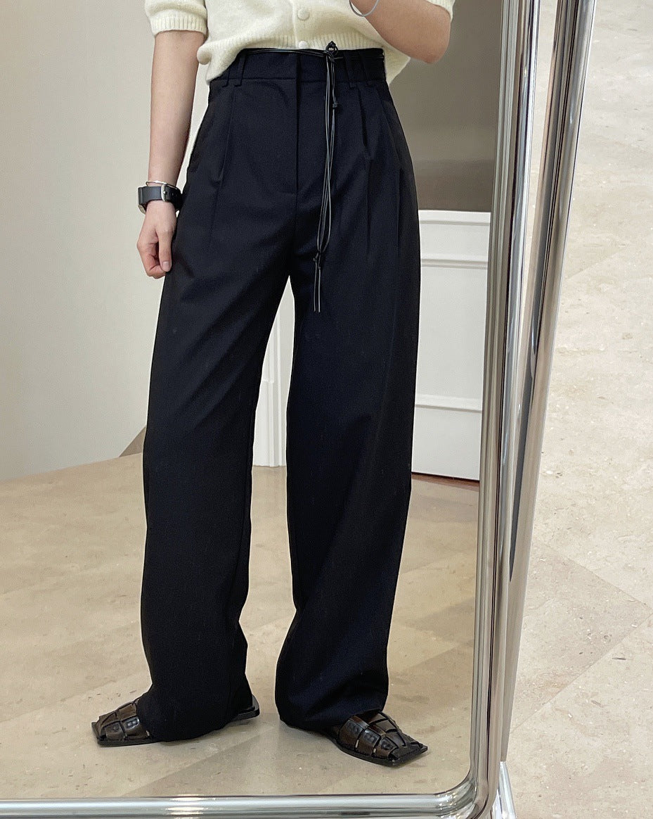 Casual straight pants