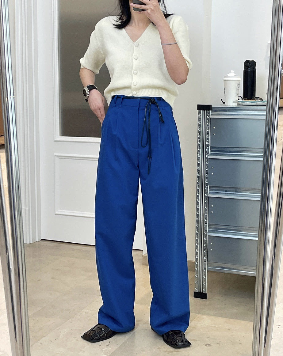 Casual straight pants