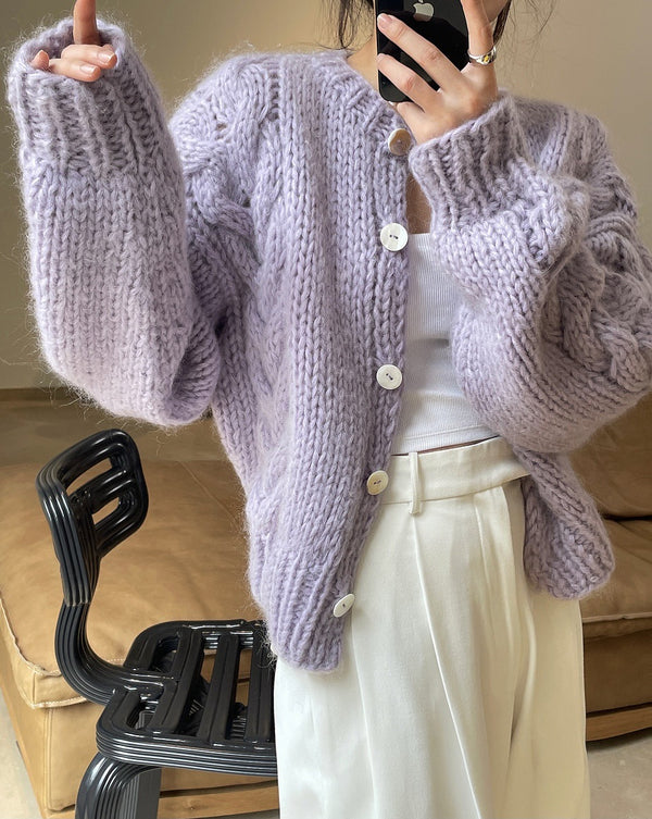 Mohair cardigan