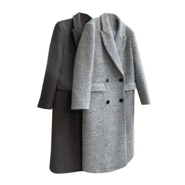 Wool double coat