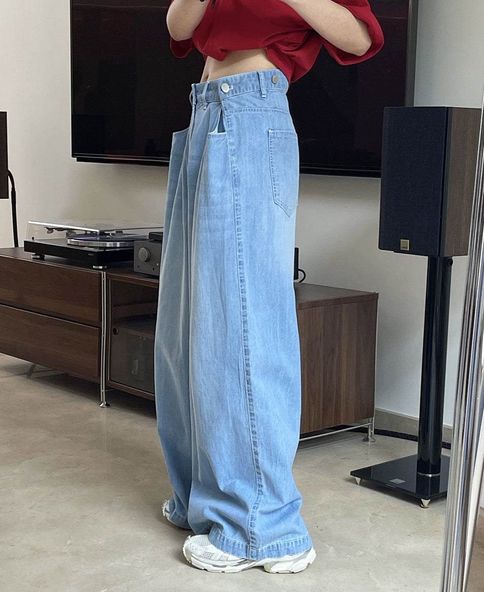 super wide jeans