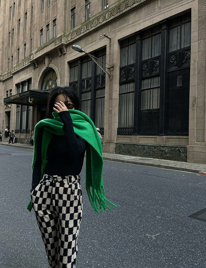 Simple big scarf