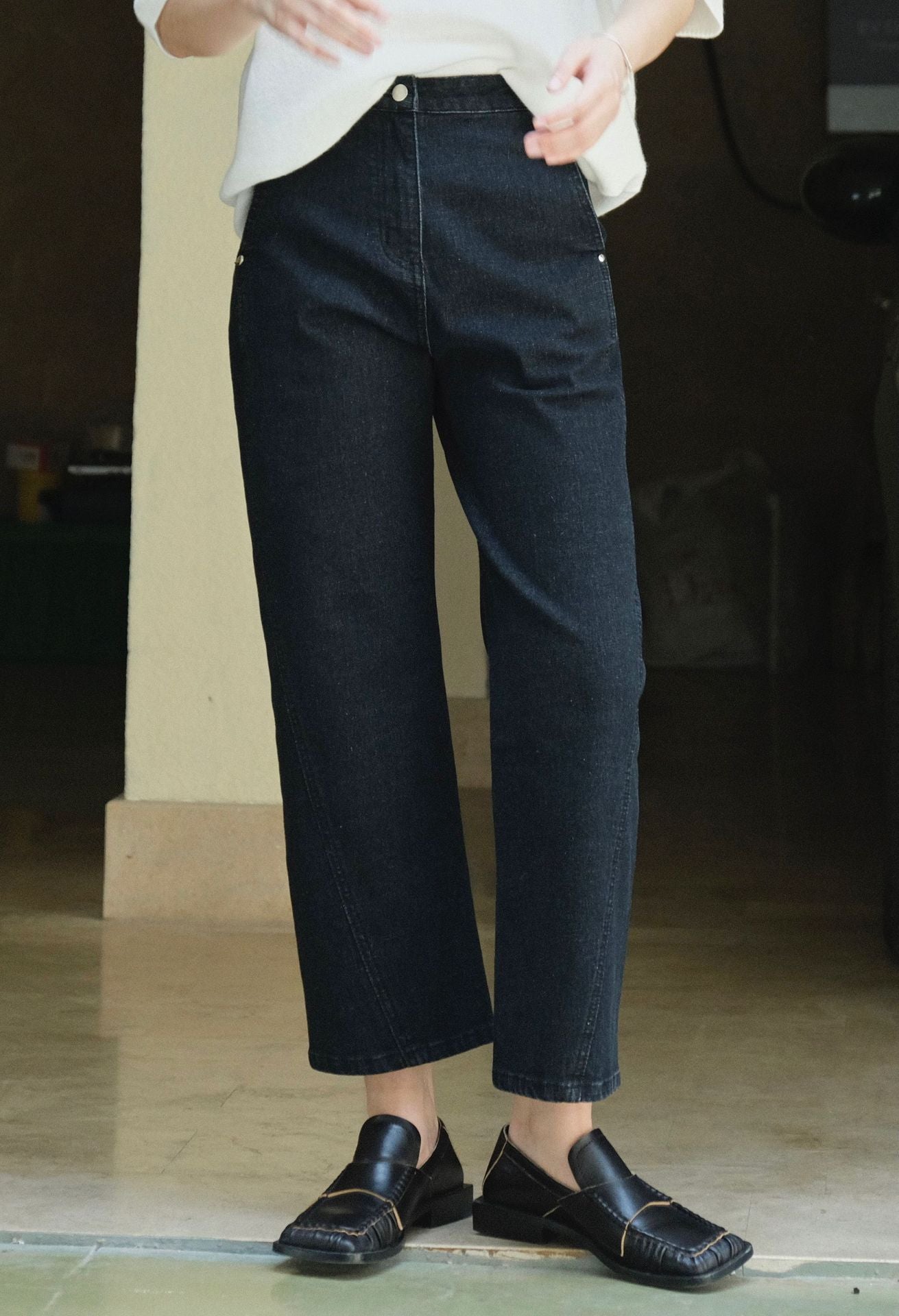 Ankle jeans