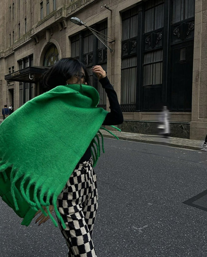Simple big scarf