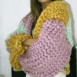 Chunky Yarn cardigan