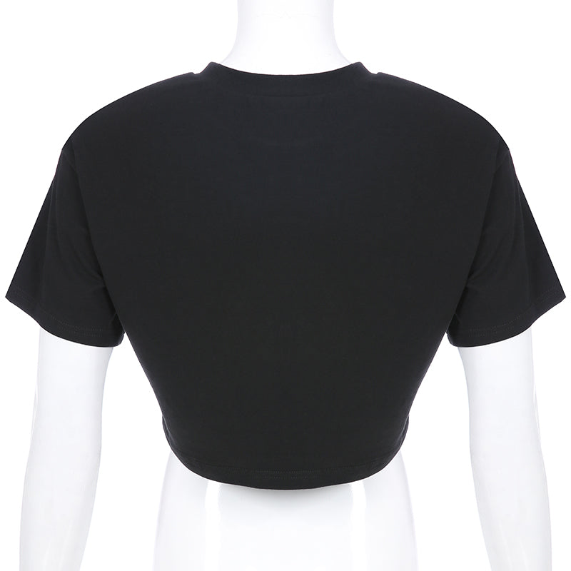 Simple cropped T-shirt