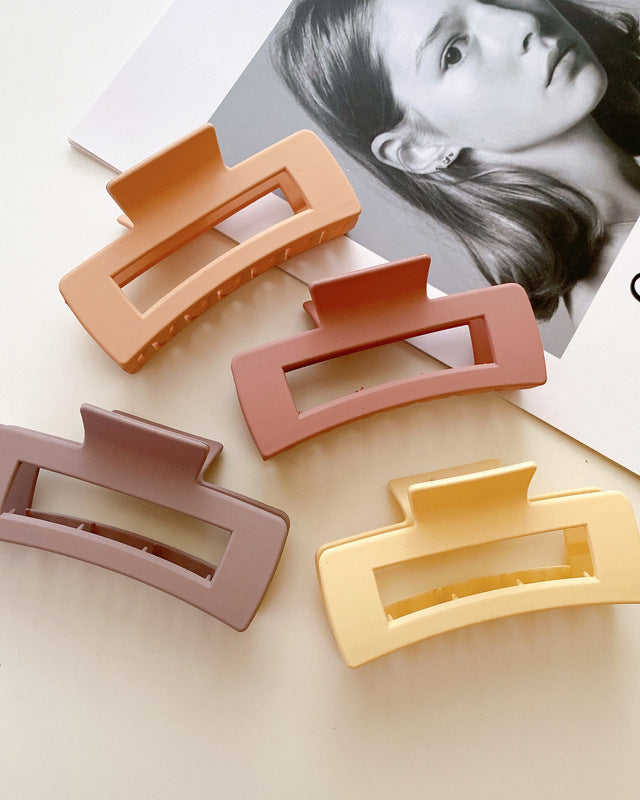 Matte hair clip