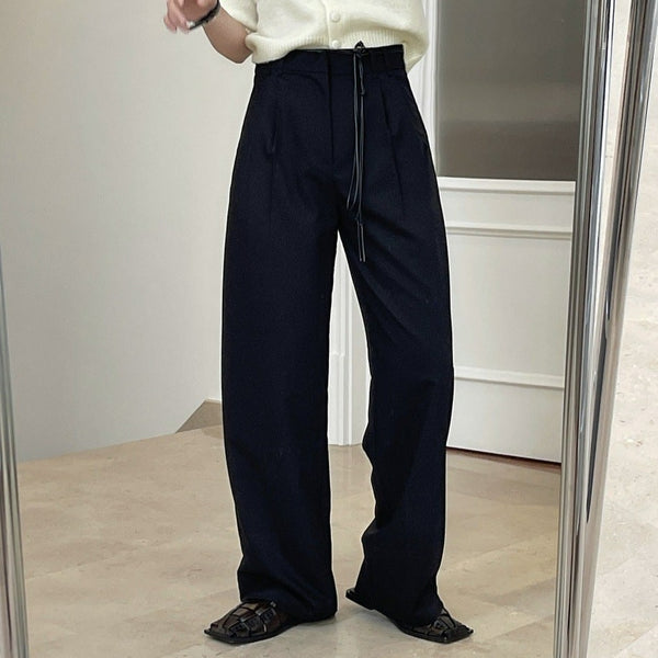 Casual straight pants