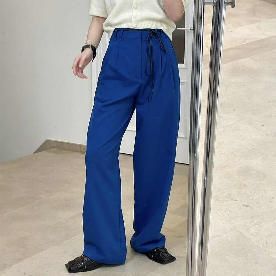 Casual straight pants