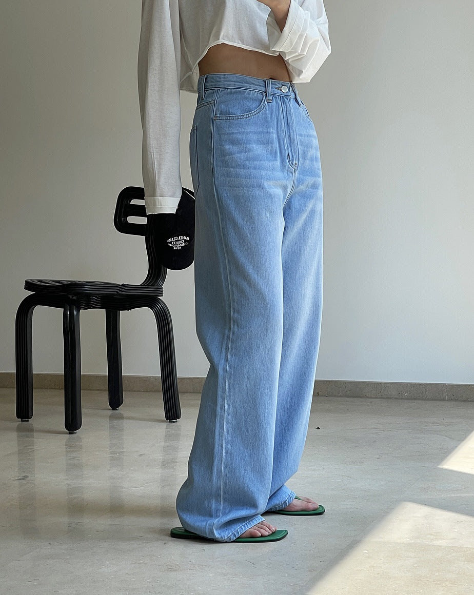 Light blue pants