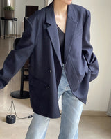 Classic navy jacket