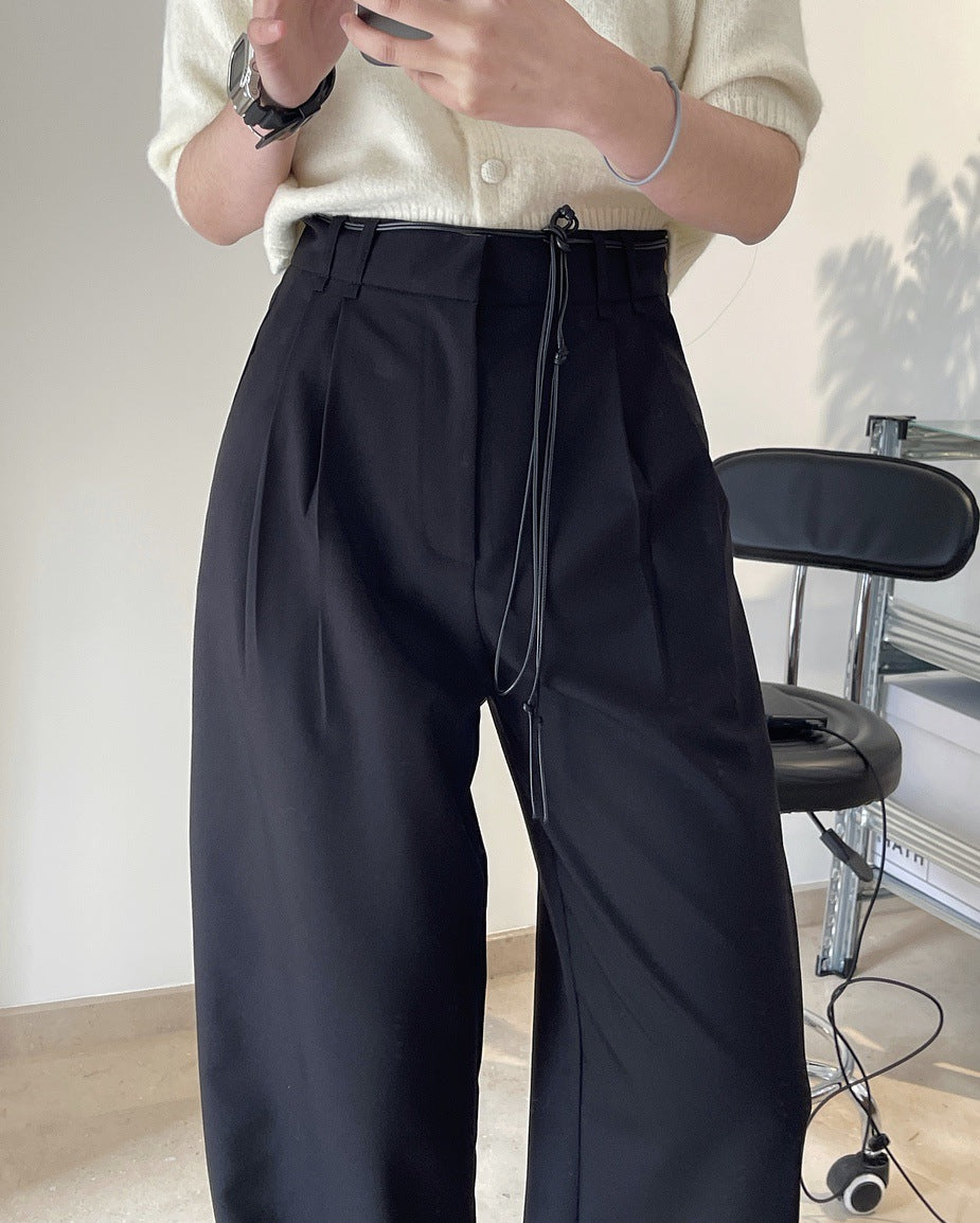 Casual straight pants