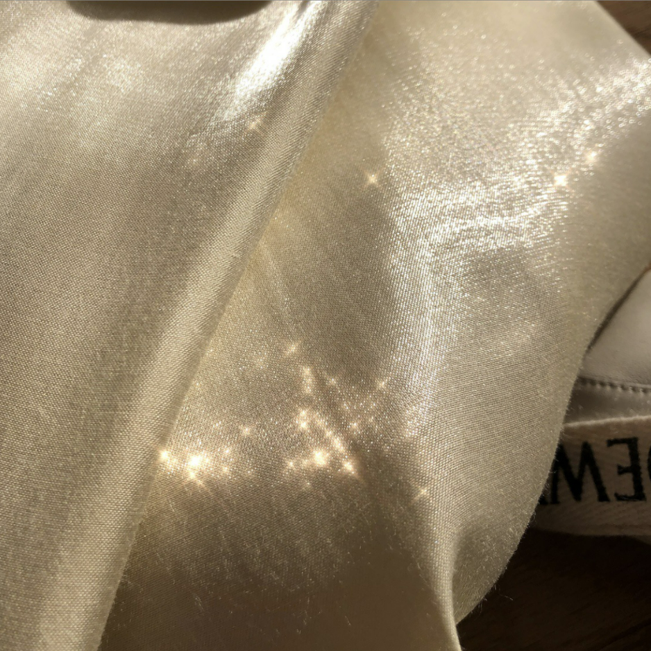 Satin texture pants